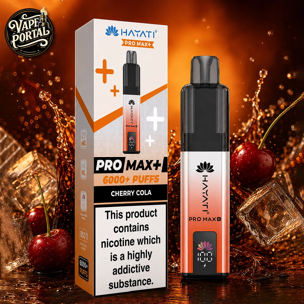 Hayati Pro Max+ 6000 Puffs Cherry Cola