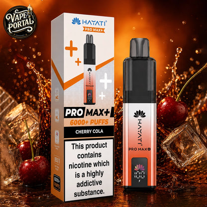 Hayati Pro Max+ 6000 Puffs Cherry Cola