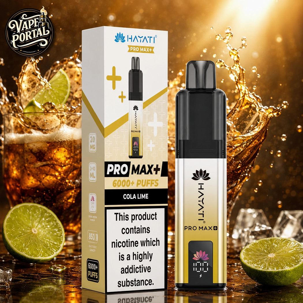 Hayati Pro Max+ 6000 Puffs Cola Lime