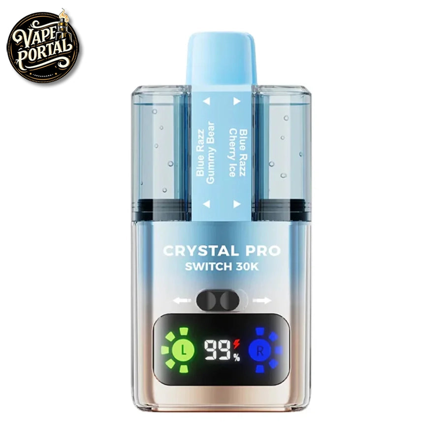 Crystal Pro SwiBlue Razz Gummy Bear Blue Razz Cherry Ice