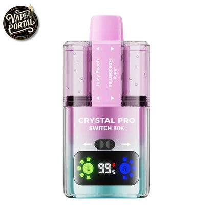Crystal Pro Switch 30K 30Juicy Peach Juicy Raspberries
