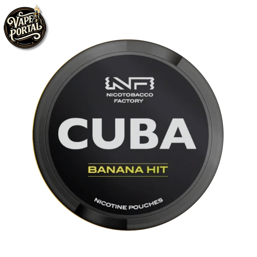 Cuba Black Snus 43 mg Nicotine Banana Hit