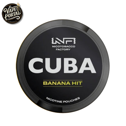 Cuba Black Snus 43 mg Nicotine Banana Hit