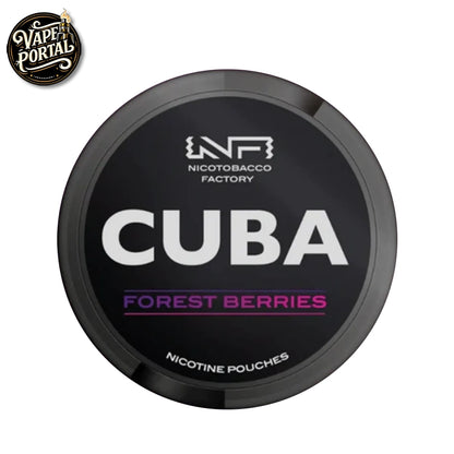 Cuba Black Snus 43 mg Nicotine Forest Berries