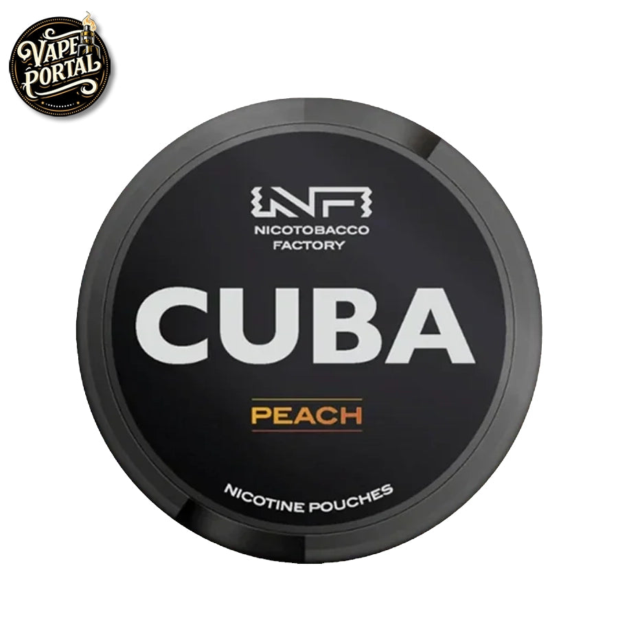 Cuba Black Snus 43 mg Nicotine Peach