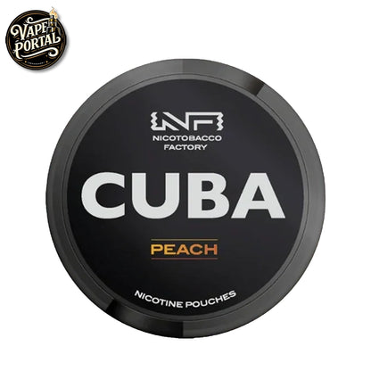 Cuba Black Snus 43 mg Nicotine Peach