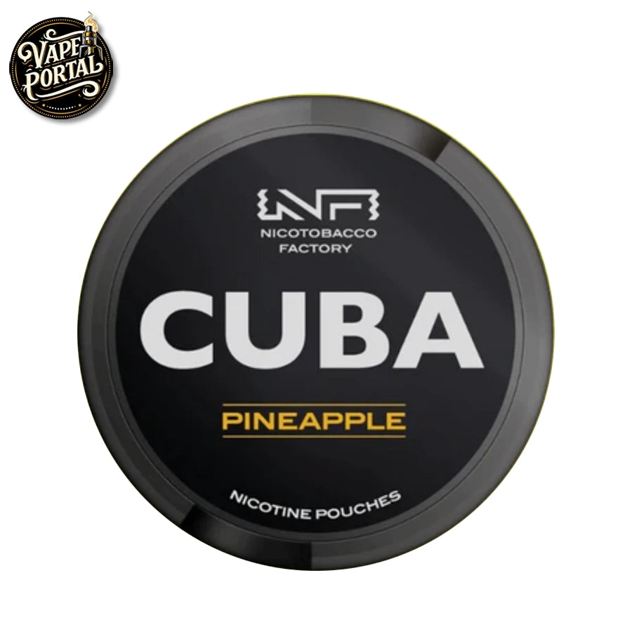 Cuba Black Snus 43 mg Nicotine Pineapple