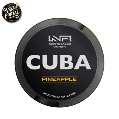Cuba Black Snus 43 mg Nicotine Pineapple