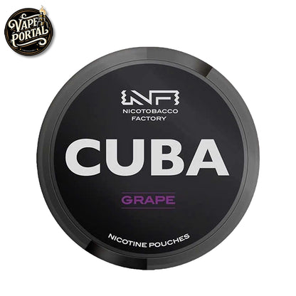 Cuba Black Snus 43 mg Nicotine Pouches Grape