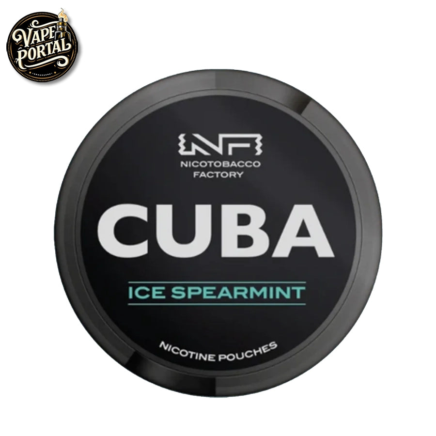 Cuba Black Snus 43 mg Nicotine Pouches Ice Spearmint
