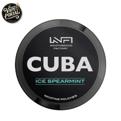 Cuba Black Snus 43 mg Nicotine Pouches Ice Spearmint