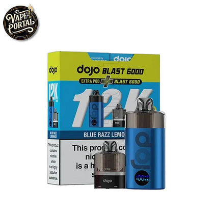 DOJO Blast 12K Bundle Prefilled  Blue Razz Lemonade