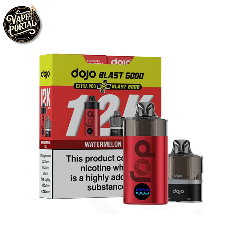 DOJO Blast 12K Bundle Prefilled Vape Kit Watermelon Ice