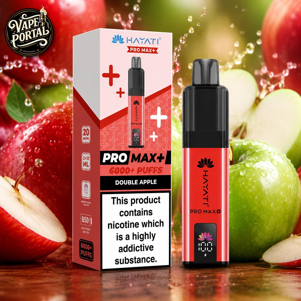Hayati Pro Max+ 6000 Puffs Double Apple