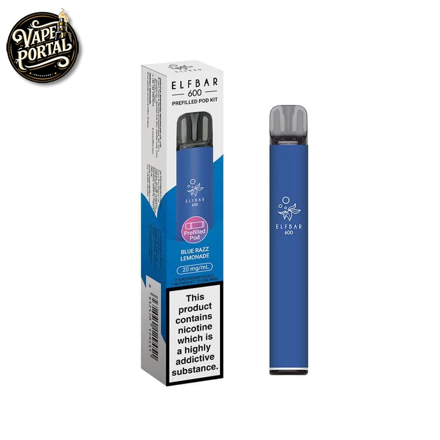 Elf Bar 600 Prefilled Pod Kit Blue Razz Lemonade