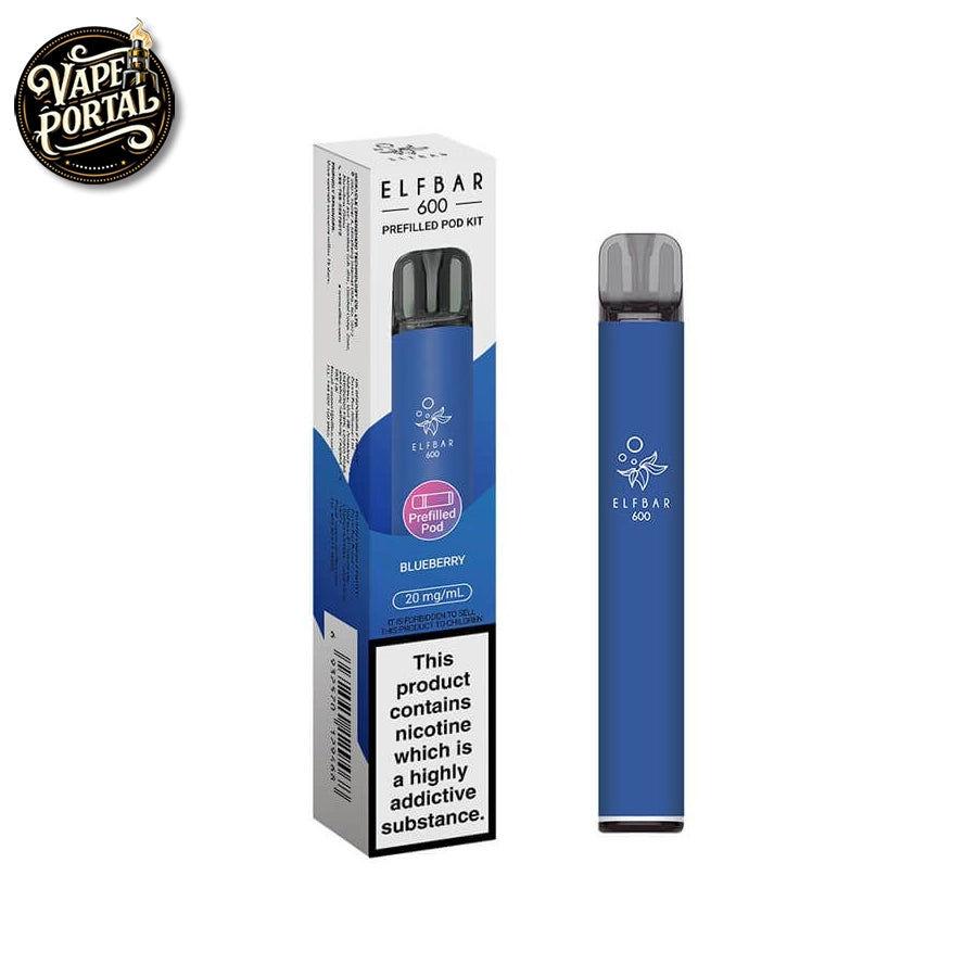 Elf Bar 600 Prefilled Pod Kit Blueberry
