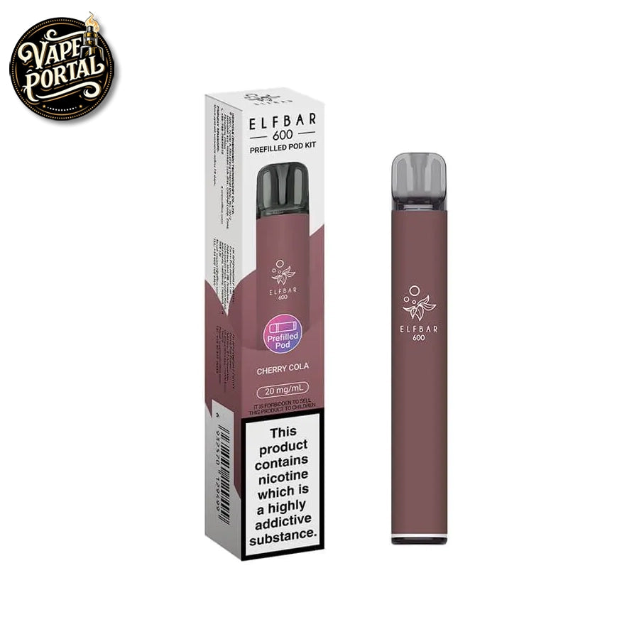 Elf Bar 600 Prefilled Pod Kit Cherry Cola