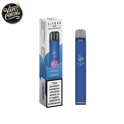 Elf Bar 600 Prefilled Pod Kit Mad Blue