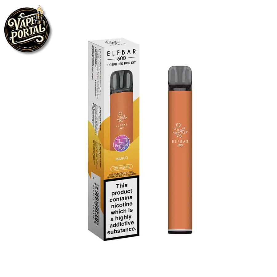 Elf Bar 600 Prefilled Pod Kit Mango