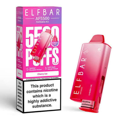 Elf Bar AF5500 Prefilled Pod Kit Cherry Ice