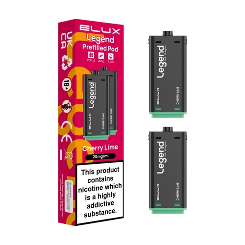 Elux Legend 1500 2in1 Prefilled Pod Kit Cherry Lime