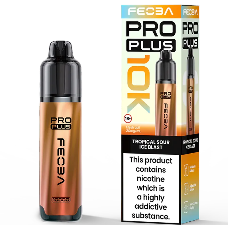 FEOBA Pro Plus 10K Prefilled Pod Kit Tropical Sour Ice Blast