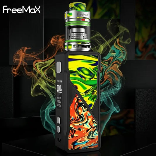 Freemax MaXus 100w Vape Kit - Resin Orange/Green