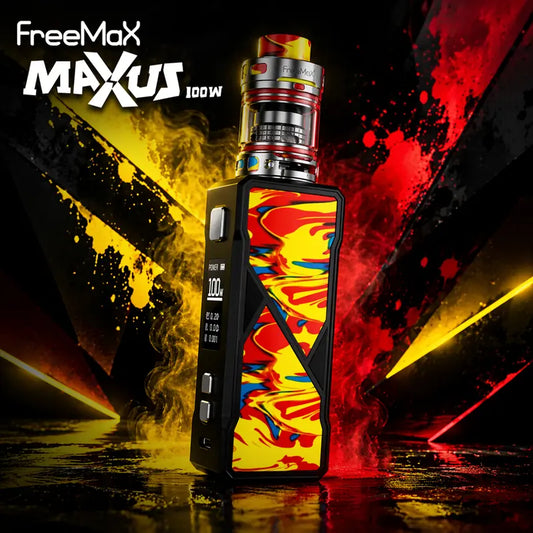 Freemax MaXus 100w Vape Kit - Resin Red/Yellow