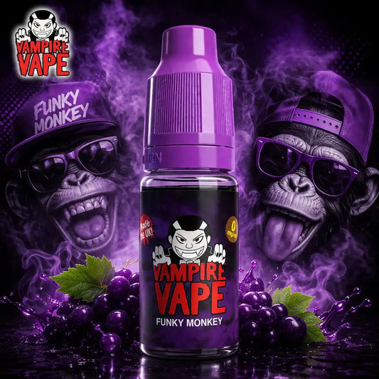 Funky Monkey Freebase Vape Juice 10ml | Vampire Vape