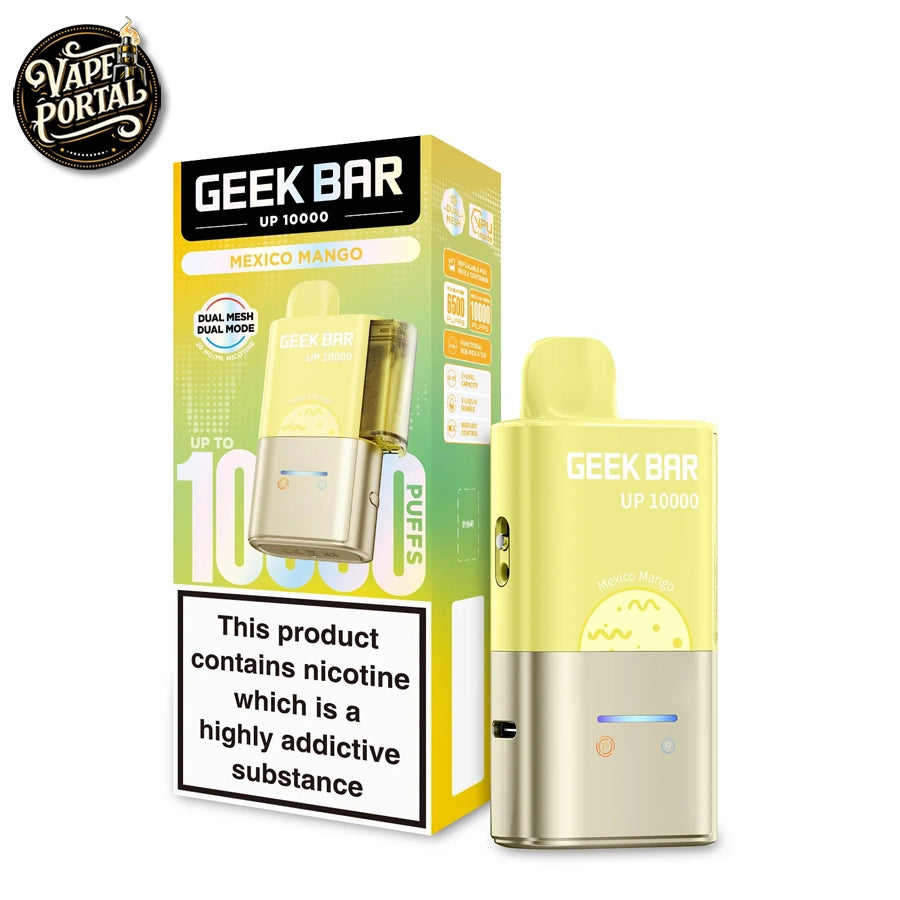 Geek Bar UP 10000 Prefilled Pod Kit Mexico Mango