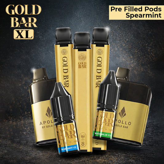 Gold Bar XL Pre Filled Pods