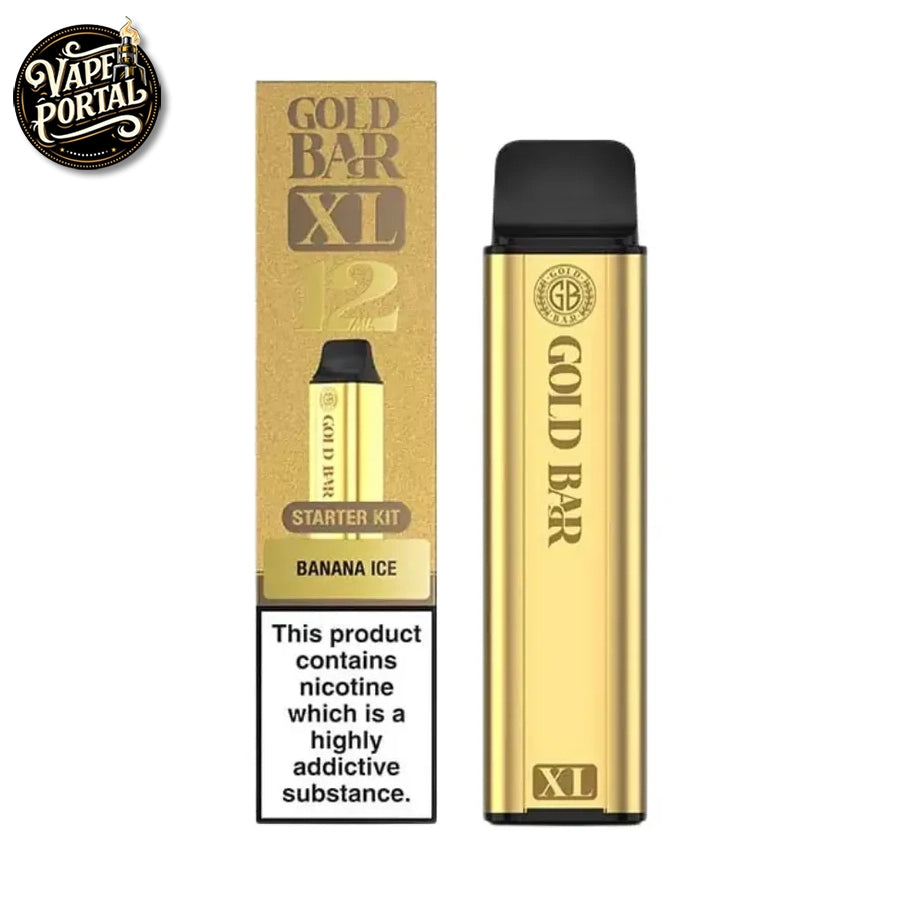 Gold Bar XL Prefilled Pod Kit Banana Ice