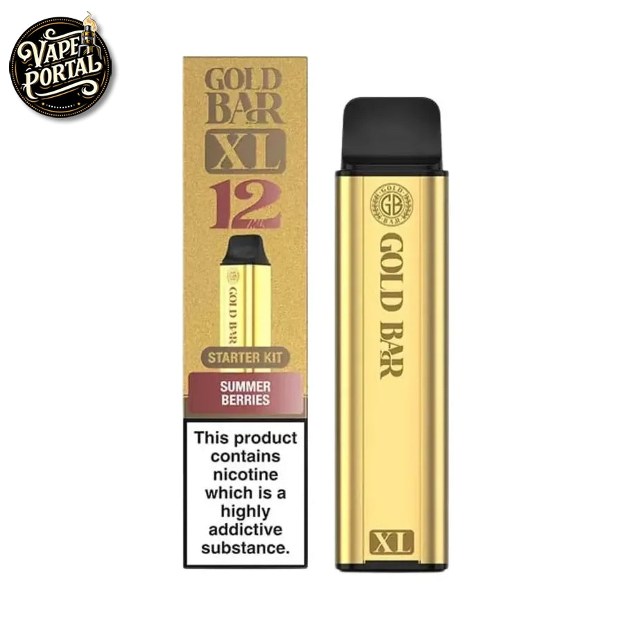 Gold Bar XL Prefilled Pod Kit Summer Berries
