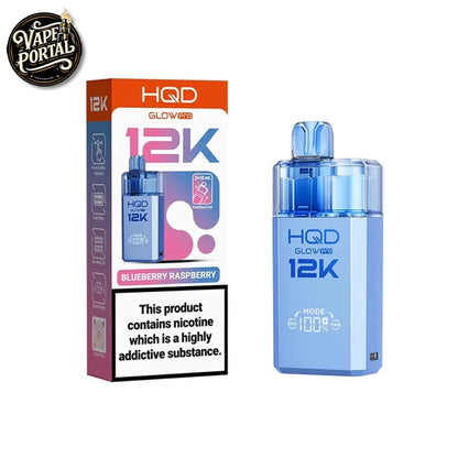 HQD Glow Pro 12K Replacement Pod Kit Blueberry Raspberry