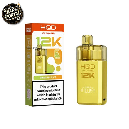 HQD Glow Pro 12K Replacement Pod Kit Pineapple Ice