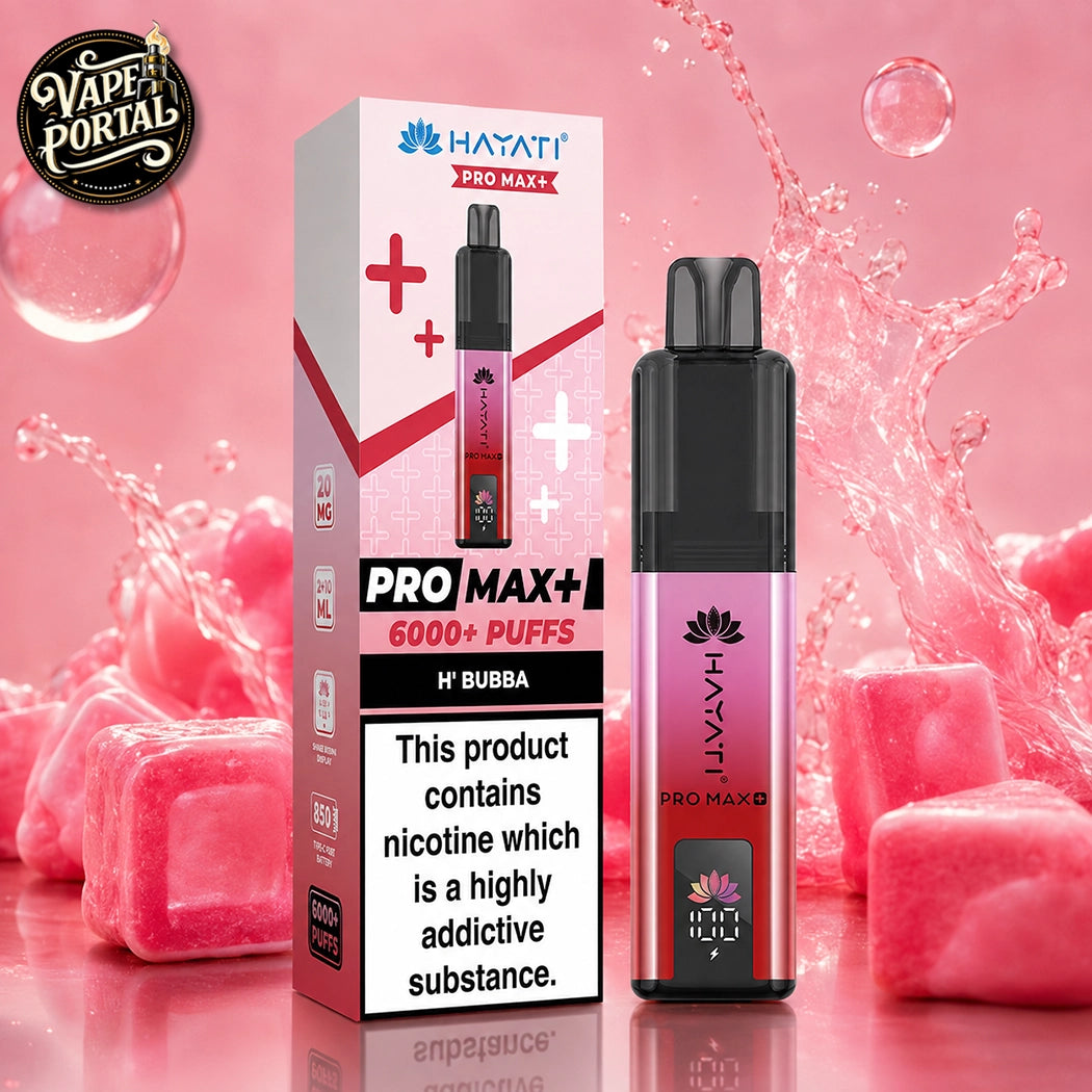 Hayati Pro Max+ 6000 Puffs H Bubba
