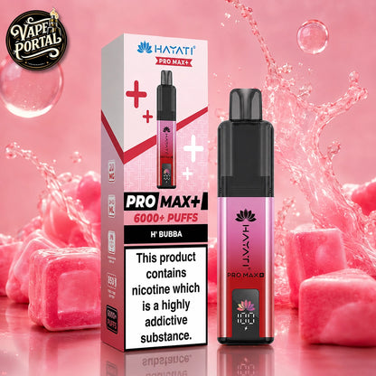 Hayati Pro Max+ 6000 Puffs H Bubba