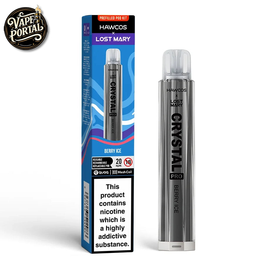 Hawcos x Lost Mary Crystal Pro Prefilled Pod Kit Berry Ice