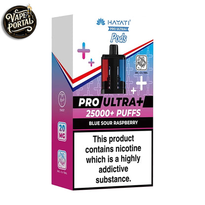 Hayati-Pro-Ultra-Plus-25000-Prefilled-Pods-Blue-Sour-Raspberry
