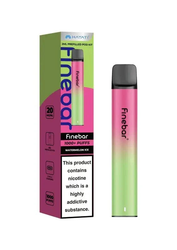 Hayati Finebar Prefilled Pod Kit Watermelon Ice