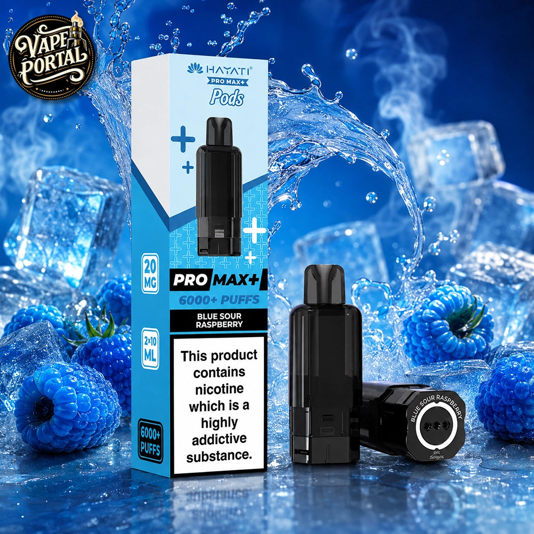 Hayati Pro Max Plus 6000 Pods Blue Sour Raspberry 