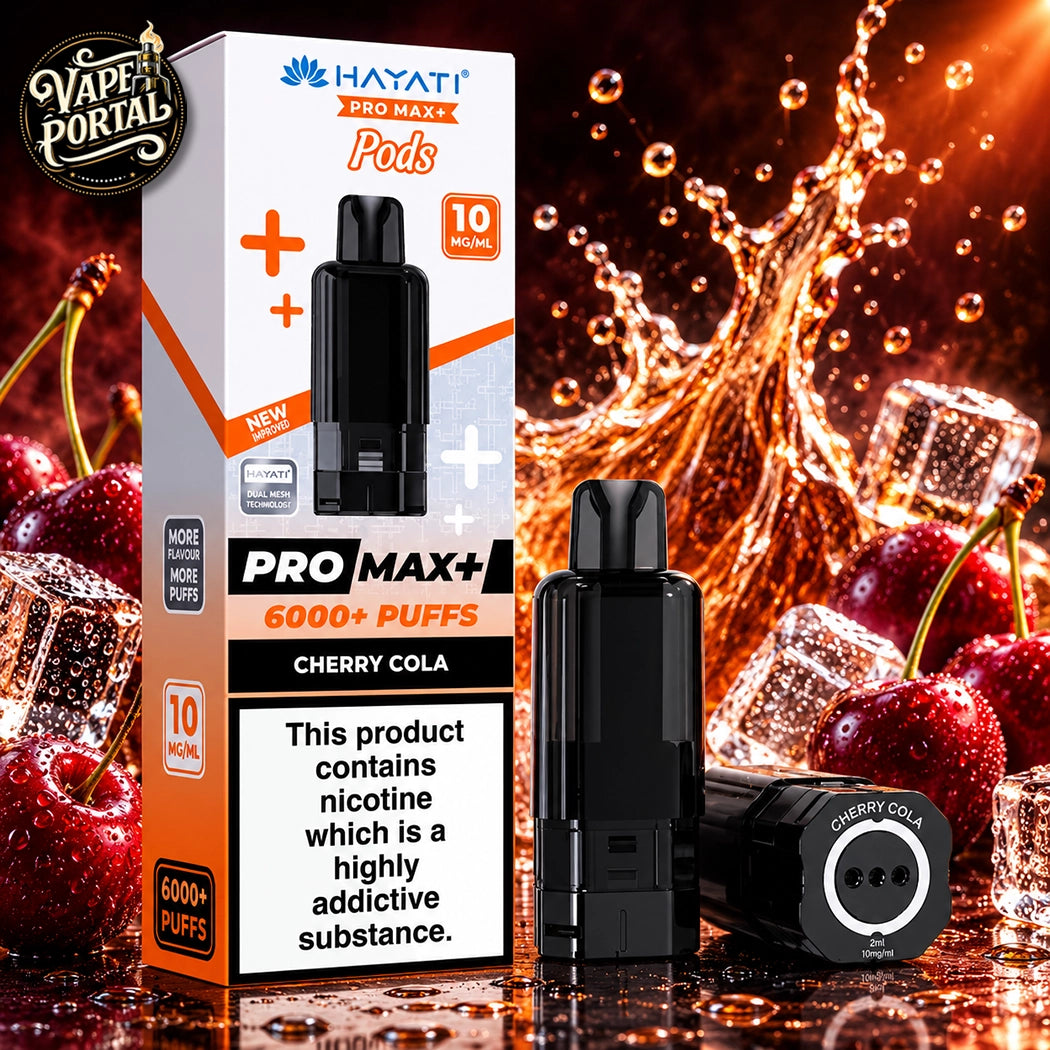 Hayati Pro Max Plus 6000 Pods Cherry_Cola