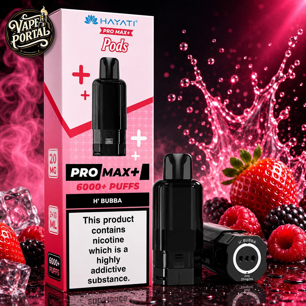 Hayati Pro Max Plus 6000 Pods H Bubba