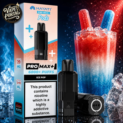 Hayati Pro Max Plus 6000 Pods Ice Pop