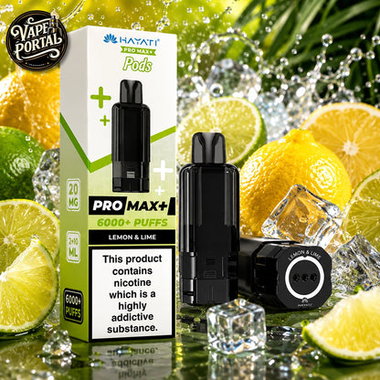 Hayati Pro Max Plus 6000 Pods Lemon Lime 