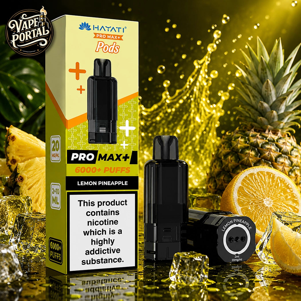 Hayati Pro Max Plus 6000 Pods Lemon Pineapple