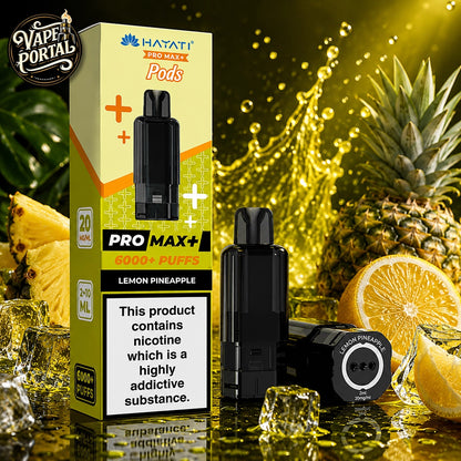 Hayati Pro Max Plus 6000 Pods Lemon Pineapple