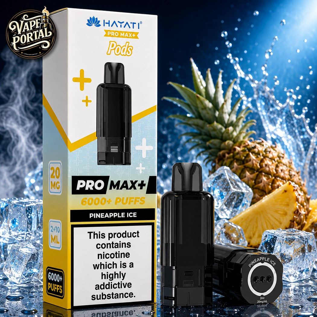 Hayati Pro Max Plus 6000 Pods Pineapple Ice