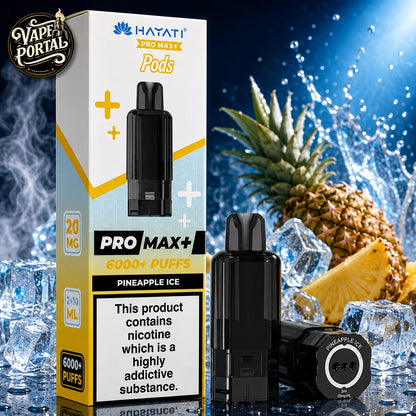 Hayati Pro Max Plus 6000 Pods Pineapple Ice