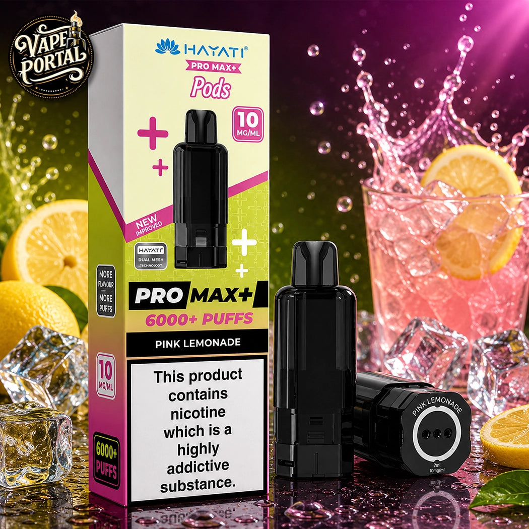 Hayati Pro Max Plus 6000 Pods Pink_Lemonade 